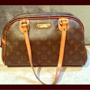 Authentic Louis Vuitton Montorguiel Bag